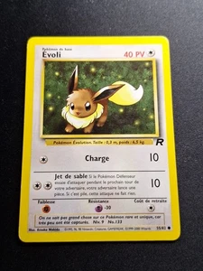 Evoli 55/82 Wizards Team Rocket Carte Pokémon FR - Foto 1 di 6