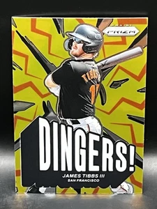 James Tibbs III 2025 Panini Prizm - Dingers #25 - Bild 1 von 3