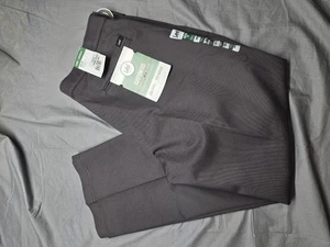 Lee Pants Mens 36x29 Gray Custom Fit Straight Flat Front Active Comfort New - Picture 1 of 7