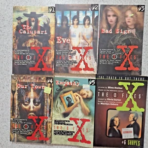 The X-Files Books 1-5 Paperback Books Mystery Sci-Fi Lot of 6 Books - Picture 1 of 10