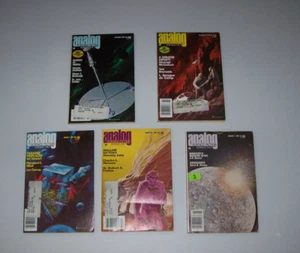 Vintage ANALOG SCIENCE FICTION SCIENCE FACT Magazin Lot, 1980er - Bild 1 von 21