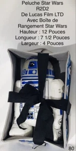 STAR WARS Plushies R2D2 avec coffret r2d2 - Imagen 1 de 7