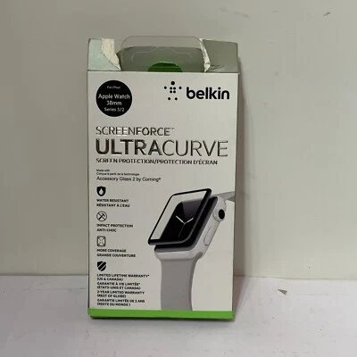📀 Belkin ScreenForce UltraCurve Screen Protector 38mm Apple Watch Series 3/2 - Image 1 of 4