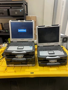 Lot Of 6 Panasonic Toughbook CF-31 i5 No Caddy As Is for Parts and Repair mk3-4 - Picture 1 of 21