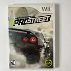 Electronic Arts Inc Wii Need For Speed Pro Street Manual Included      B K