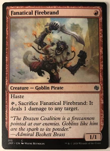 MTG Fanatical Firebrand Jumpstart 315 Regular Common - Picture 1 of 1