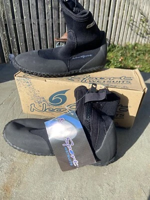 BOTAS NEOPRENO NEOPRENO NEOPRENO NUEVAS 5 MM DE ALTO TOP TALLA 7 Foto 1 de 4