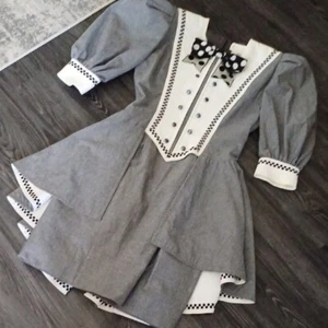 Disfraz Alicia en el País de las Maravillas Halloween Anime Comi Con Vestido 4-6 Adulto - Imagen 1 de 14