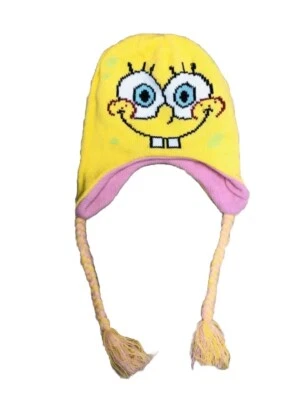 Spongebob Squarepants Patrick Reversible Kids Teens Beanie Hat Nickelodeon - Image 1 of 4