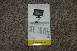 SCOSCHE D4TFCAMK BACK UP CAMERA SYSTEM 4.3” TFT COLOR LCD DASH MONITOR BRAND NEW - Picture 1 of 1