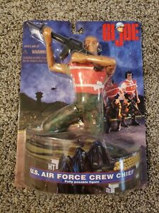 G.I. Joe - U.S. Air Force Crew Chief - 1998 Hasbro 12in Action Figure - New!