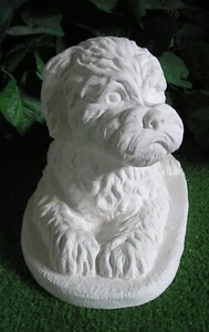 1451 barboncino doodle pecora cane cucciolo produzione memoriale lattice stampo fibra di vetro - Foto 1 di 3
