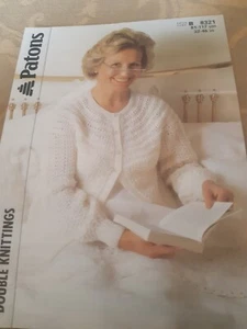 Stunning Knitting Ladies Bed Jacket 32-46ins DK - Vintage Pattern Copy - Picture 1 of 1