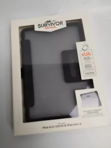 Griffin Survivor Ruggedized Tactical Case iPad Mini 4 - Black - Picture 1 of 3