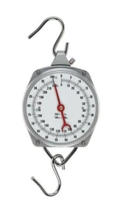 Hanging Scale Weigh Safely Multi Use Farm Round Face Weigh Feed Grain 55 Pounds - Picture 1 of 1