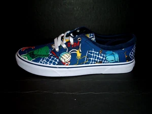 Polo Ralph Lauren Faxon Canvas Grafikdruck Schnürschuhe Sneaker Gr. 11,5 NEU - Bild 1 von 6