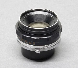 Obiettivo principale Kowa R 50 mm f/1.8 attacco SER/SET-R messa a fuoco manuale - Foto 1 di 11