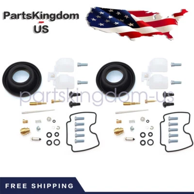 FITS Yamaha XVS11 XVS1100 V-Star Custom 1999–2009 Carburetor repair kit Rebuild - Image 1 of 4