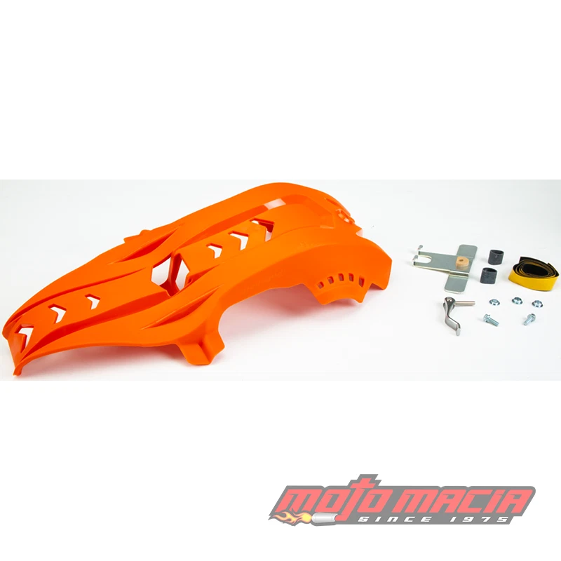 POLISPORT FORTRESS PLACA DE DESLIZAMIENTO CON PROTECTOR DE ESLABONES NARANJA KTM KTM 250 SX-F Foto 1 de 1
