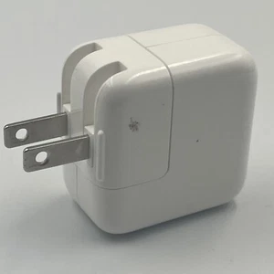 Apple 12W Single USB Wall Charger Power Adapter (MD836LL/A - A1401) - White - Picture 1 of 6