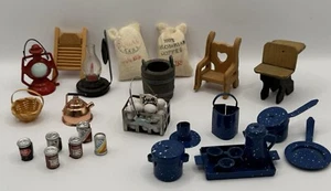 Lot Of 28 Pieces Of Minature Dollhouse Kitchen Food & Accessories - Bild 1 von 10