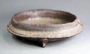 Tokoname runder Bonsai Topf von Koshosen (Yamaaki Ofen), #kosho012 : 220*215*H60mm - Bild 1 von 8