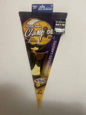 Los Angeles Lakers 2009 NBA Finals Champions Premium Pennant KOBE BRYANT NBA Cover