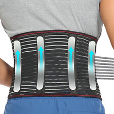 Ergonomic Back Brace for Lower Back Support Pain Relief with Lumbar Steel Stays