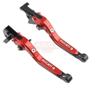 For Ducati 1198 Adjustable Extendable Foldable Brake Clutch Levers - Picture 1 of 5