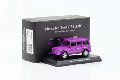 1:64 Mercedes-Benz G55 AMG Purple Kyosho K07021G7 - Image 1 of 2