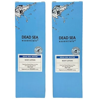 Loción corporal de agua del Mar Muerto Ahava Dead Sea Essentials 6,8 fl oz (2 paquetes) Foto 1 de 4
