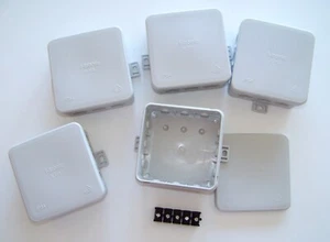5x Abzweigdosen mit Klemmleiste Kasten 85x85x40mm AP IP54 Kopp F-tronic E113 - Bild 1 von 5