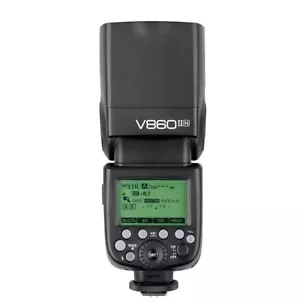 Godox Flash V860II-N TTL 2.4G Speedlite for Nikon D7100 D5300 D3200 Camera  - Picture 1 of 8