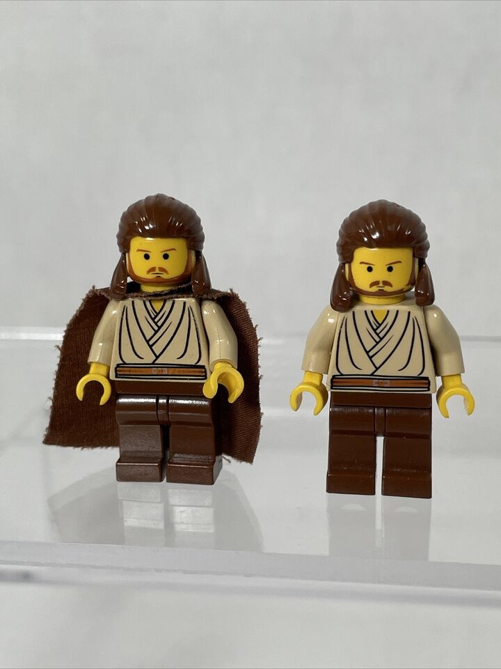 Lego Star Wars Minifigures Qui-Gon Jinn Original version 7101, 7121, 7161  sw0027