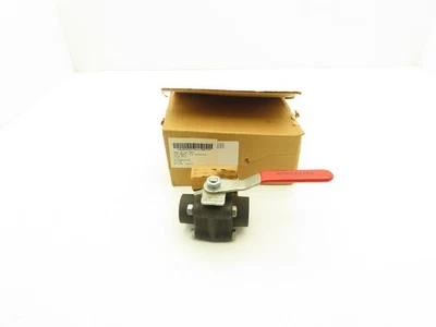Worcester 444 TSW Manual Ball Valve 1" Socket Weld 1000PSI - Image 1 of 4