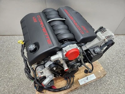 2005 C6 Corvette 6.0L LS2 Engine Liftout Complete 122k Miles Run Video Foto 1 de 4