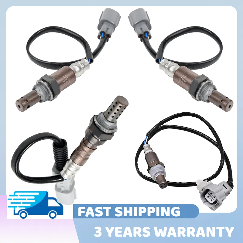 Juego de 4 sensores de oxígeno para Lexus RX400H 3,3 L V6 ELÉCTRICO/GAS 2006 2007 2008 NUEVO Foto 1 de 4