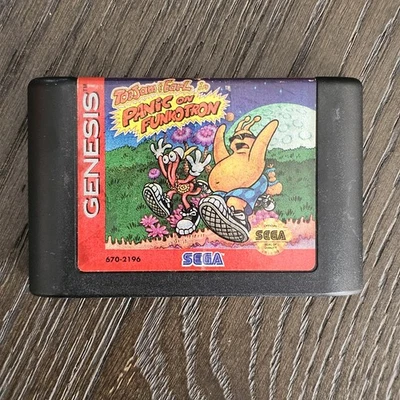 Toejam and Earl in Panic on Funkotron - Sega Genesis - Authentic - Loose Game - Image 1 of 3