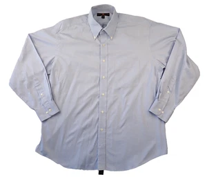 Member’s Mark Oberhemd Herren L Blau Button Down Oxford 161/2 34 Langarm - Bild 1 von 8