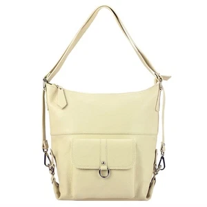 Italienischer wandelbarer Lederrucksack Beuteltasche Tasche Handarbeit Rucksack Handtasche - Bild 1 von 7