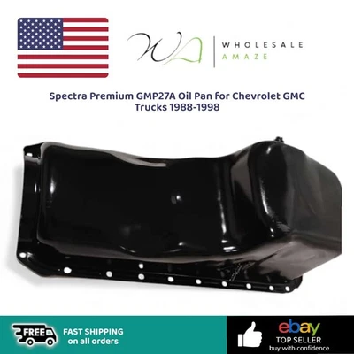 Spectra Premium GMP27A Oil Pan for Chevrolet GMC Trucks 1988-1998 Foto 1 de 4