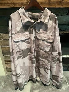 Cabela's Microtex Classic Shirt Men Outfitters Camo Soft Button Hunting 3XL - Picture 1 of 6