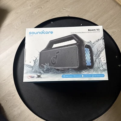 Soundcore Boom V2 Portable Bluetooth Speaker Waterproof Open Box! - Image 1 of 4