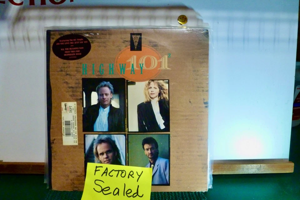 HIGHWAY 101 2  MINT SEALED.  HYPE STICKER. MINT    LP - Image 1 of 1