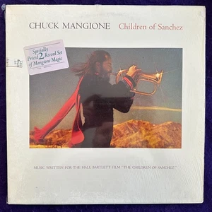 CHUCK MANGIONE Children of Sanchez 2LP '78 A&M Orig SHRINK Hype MASTERDISK NM - Picture 1 of 11