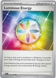 x4 Luminous Energy - 191/193 - Uncommon Pokemon SV02 Paldea Evolved M/NM - Picture 1 of 1
