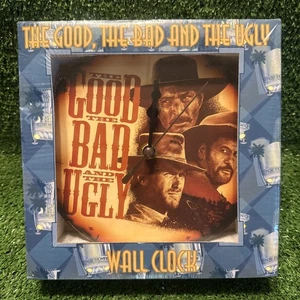 Reloj de Pared Clint Eastwood/Van Cleef Raro De Colección El Bueno El Feo y el Feo - Imagen 1 de 5