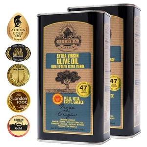 Single Estate SITIA, Greek Extra Virgin Olive Oil, Kosher, Traceable, 34oz (2PK) - Picture 1 of 13