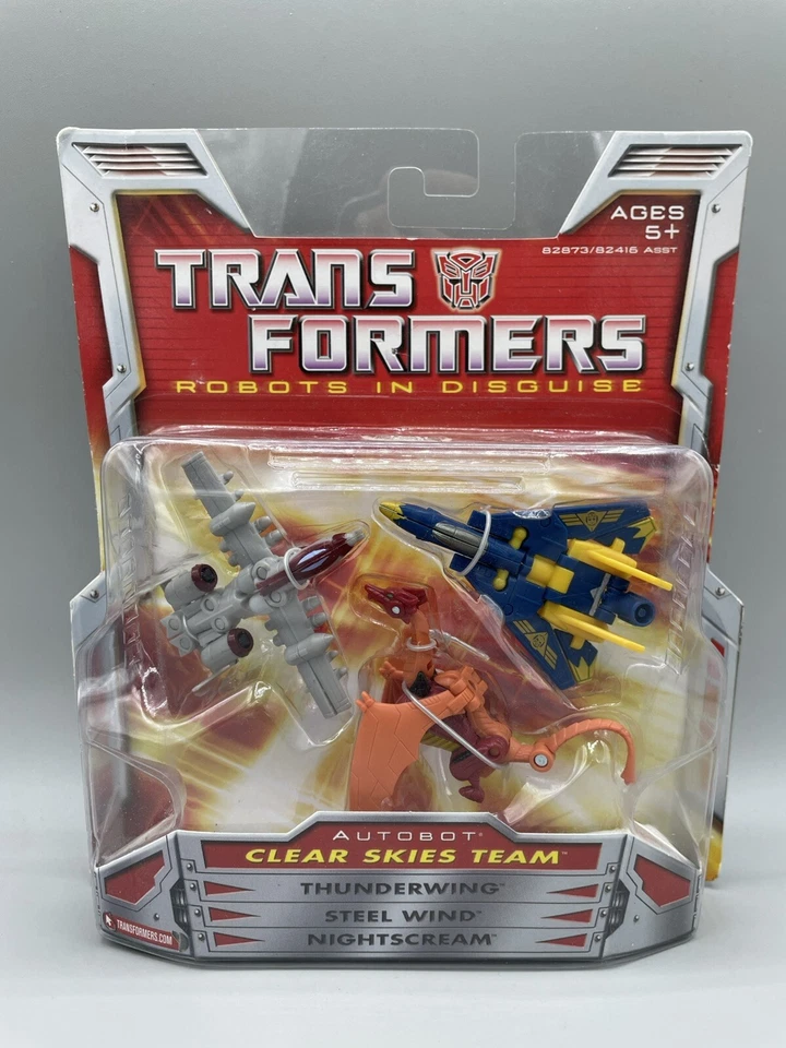 2006 Hasbro Transformers Robots In Disguise Autobot Clear Skies Team New - Image 1 of 4