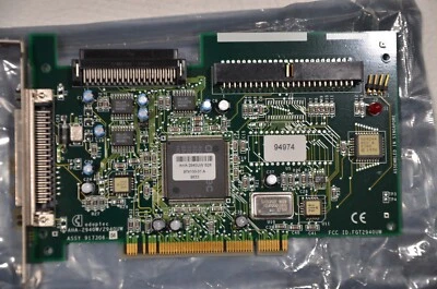 VINTAGE ADAPTEC AHA-2940W 2940UW ULTRA WIDE SCSI PCI CONTROLLER CARD - PULLS - Image 1 of 3